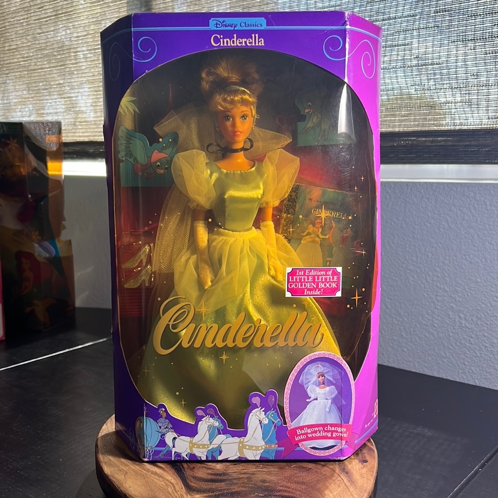 Disney Classics Cinderella Doll Vintage Mattel